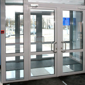 Алюминиевая дверь 1200×2000 мм. GFTD14202 Алюминиевая дверь 1200×2000 мм. GFTD14202