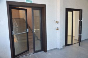 Алюминиевая дверь 1500×2100 мм. GFTD30204