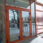 Алюминиевая дверь 600×2300 мм. GFTD47204