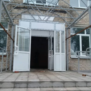 Алюминиевая дверь 900×2300 мм. GFTD50204 Алюминиевая дверь 900×2300 мм. GFTD50204